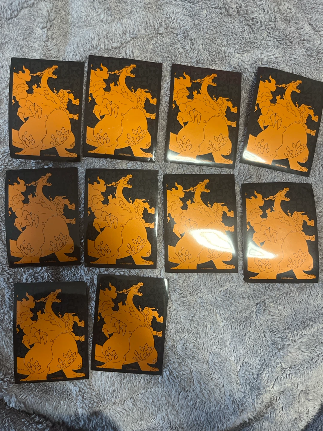 Pokémon Charizard Card Sleeves (10 Pack) 2020