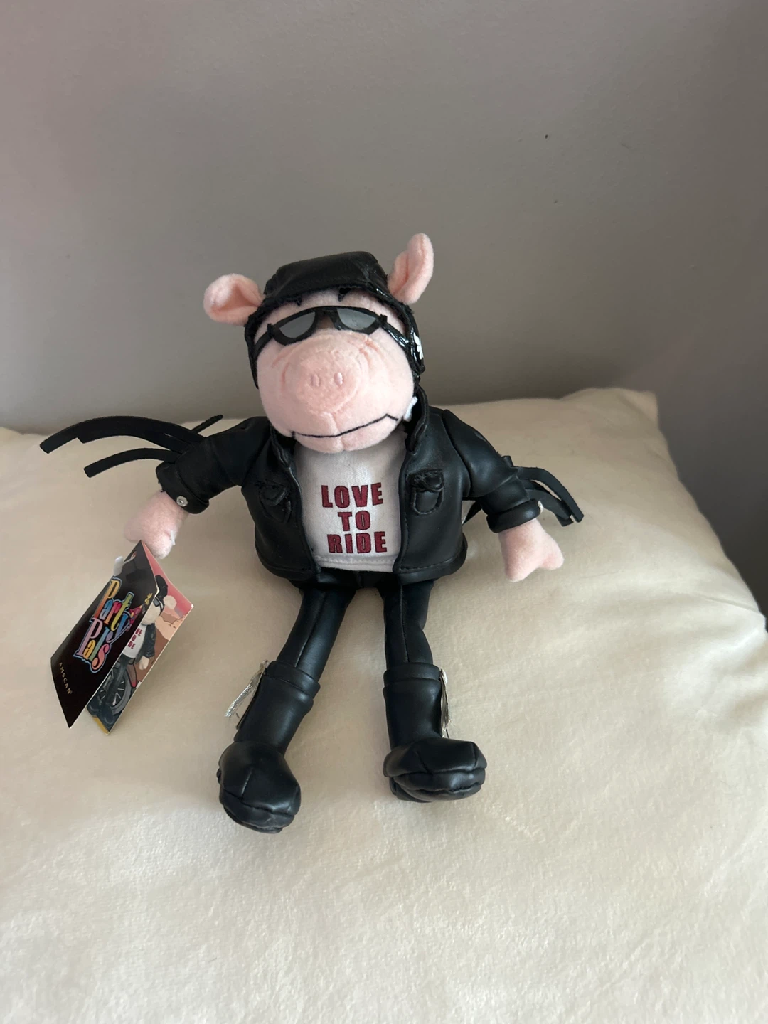 Party Pals "Love to Ride" Pig Plush Toy