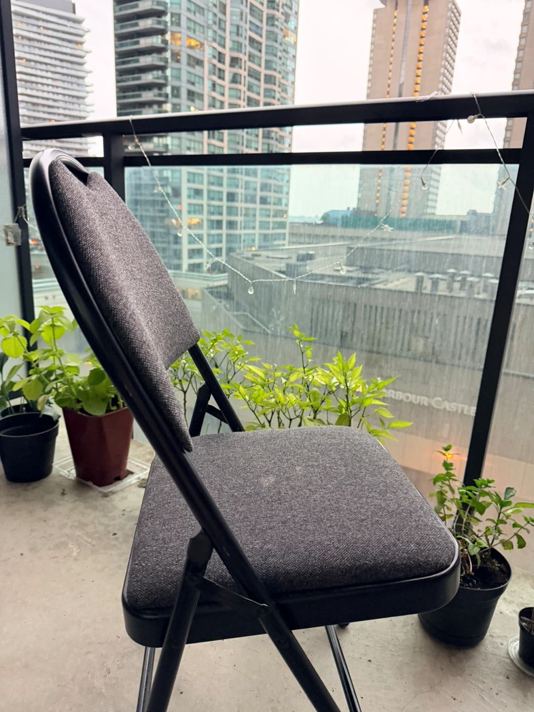 Grey Folding Chair - photo 5