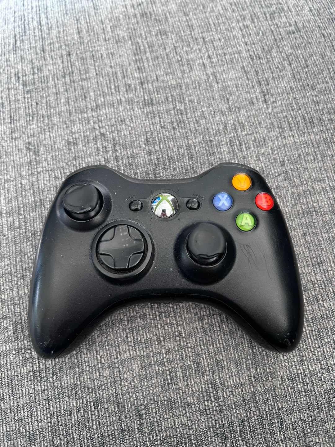 Black Xbox 360 Wireless Controller