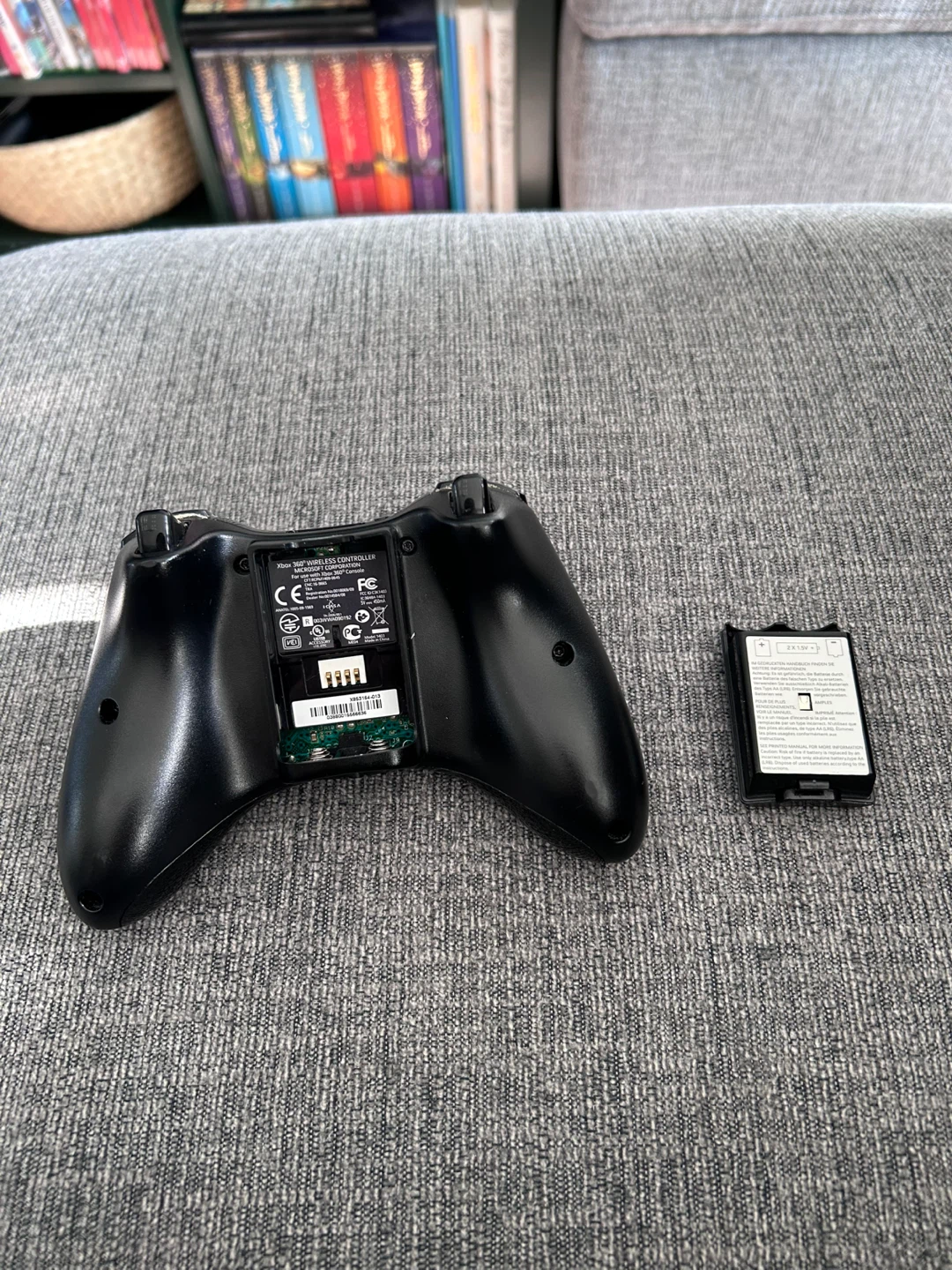 Black Xbox 360 Wireless Controller - photo 4