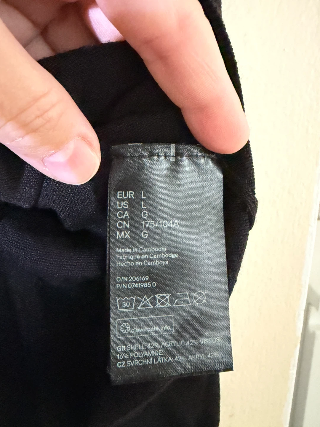H&M Basics Black Cardigan Sweater - photo 3