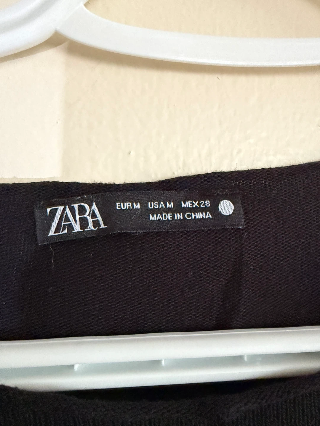 ZARA Black Long Sleeve Top - photo 2