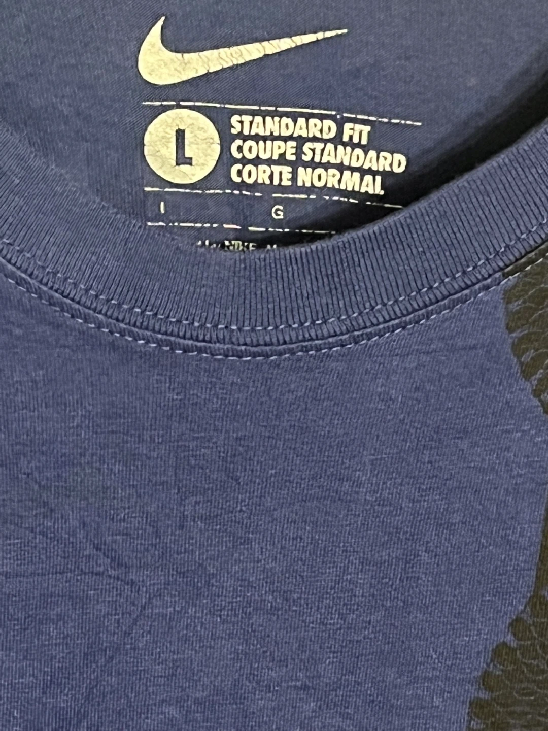 Nike Inter Milano Blue T-Shirt • Men’s Size Large - photo 3