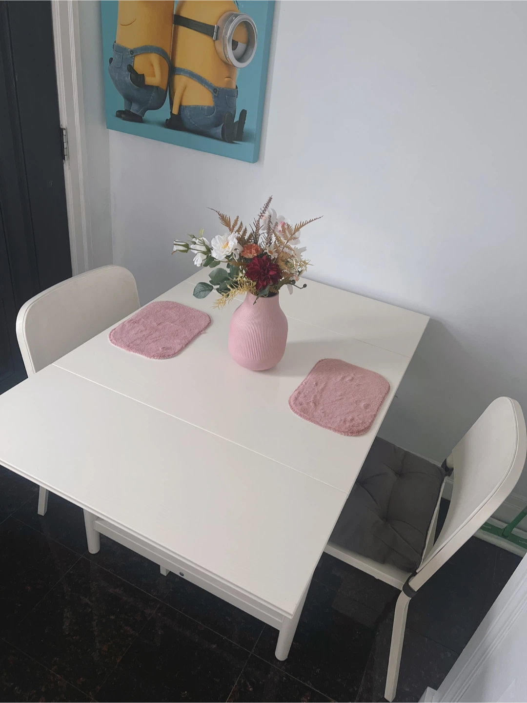 Delivery Available, IKEA drop-leaf table & 2 chairs - photo 5