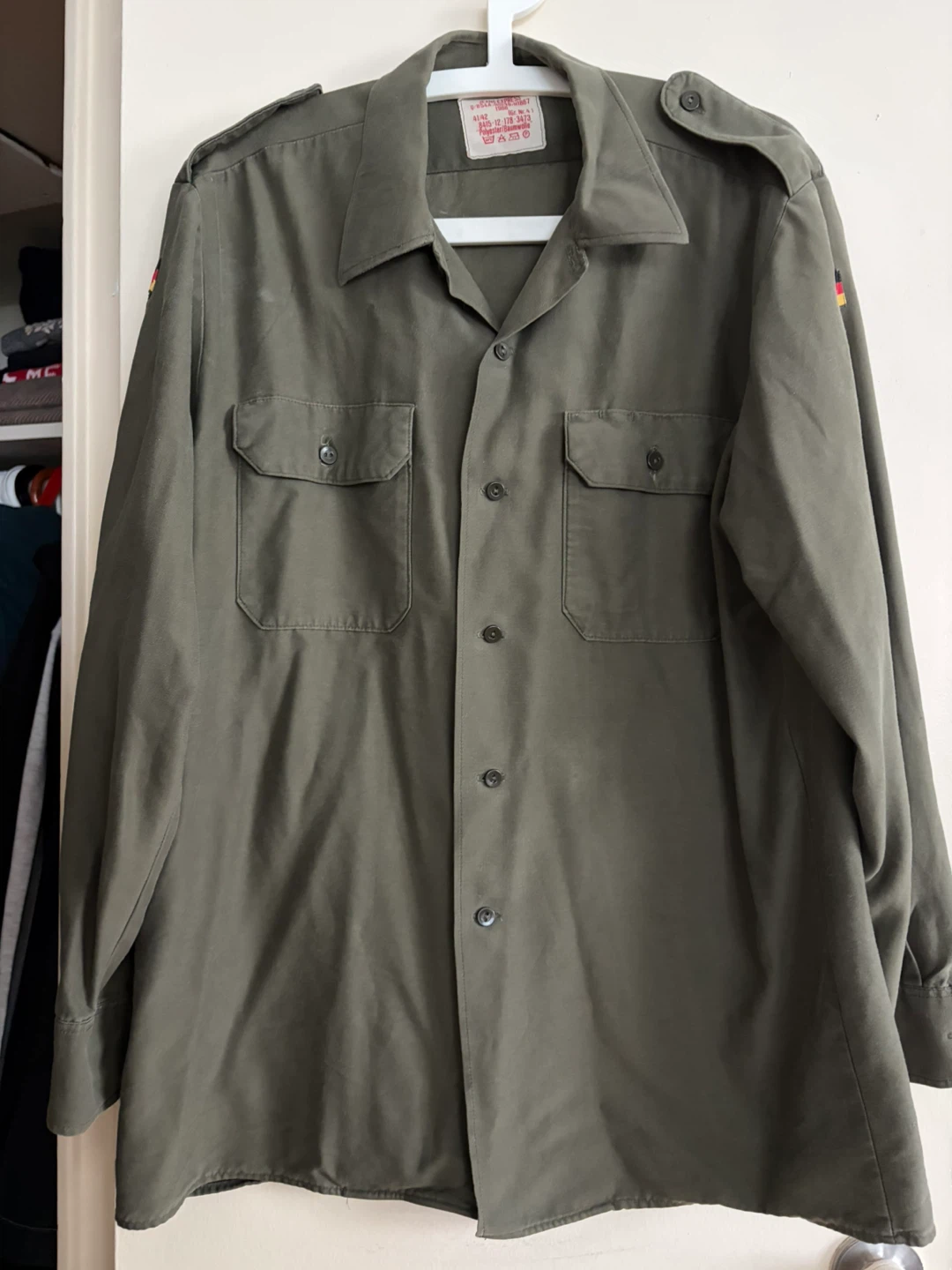 JEANS EXPRESS Military Style Shirt - Size 41/42