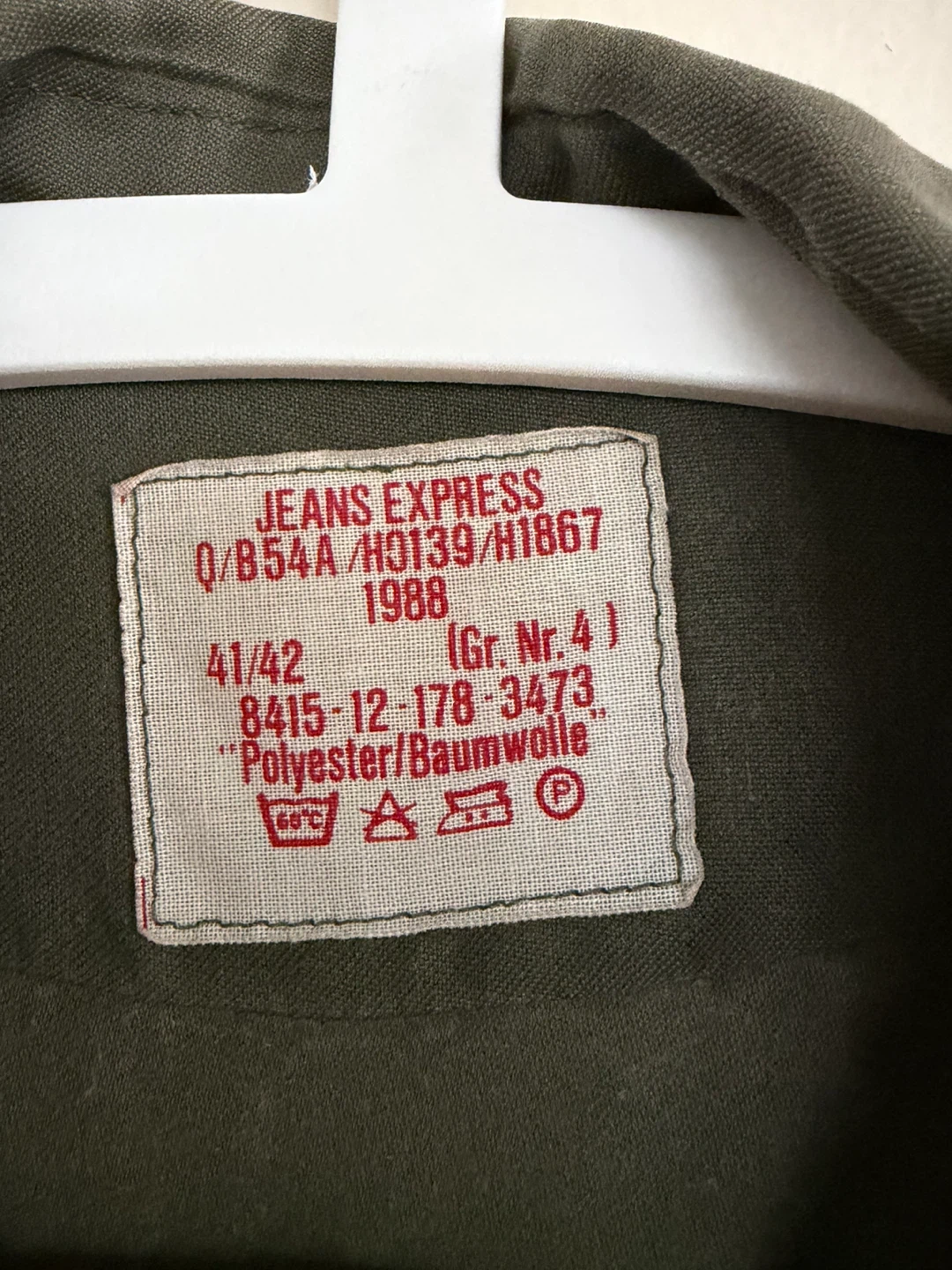 JEANS EXPRESS Military Style Shirt - Size 41/42 - photo 3