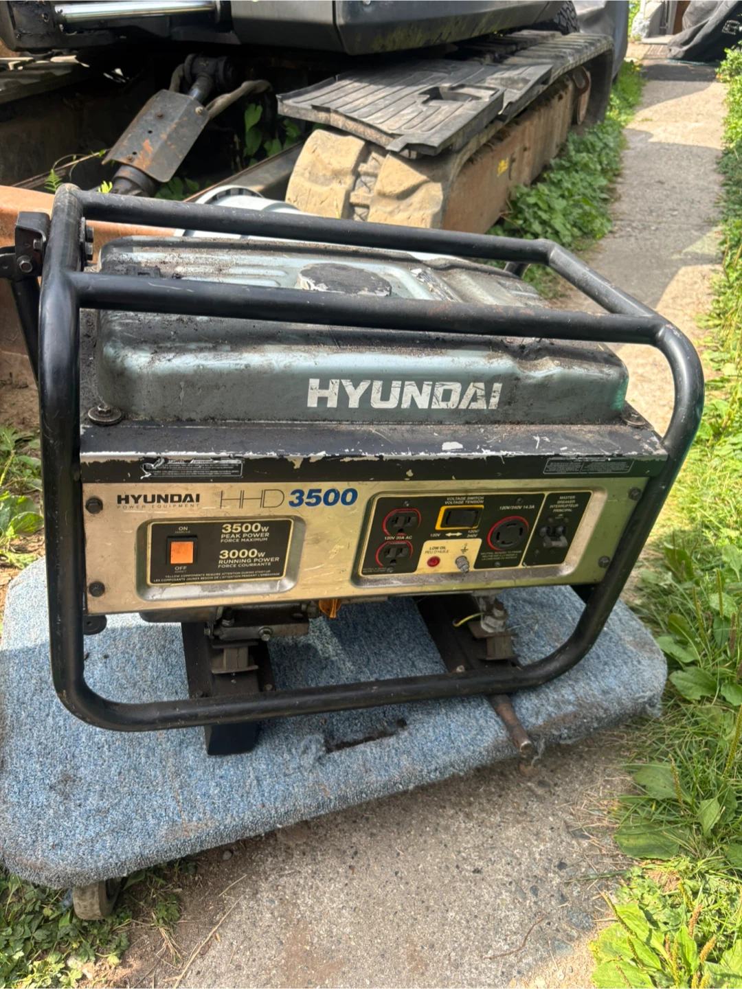 Working Hyundai generator