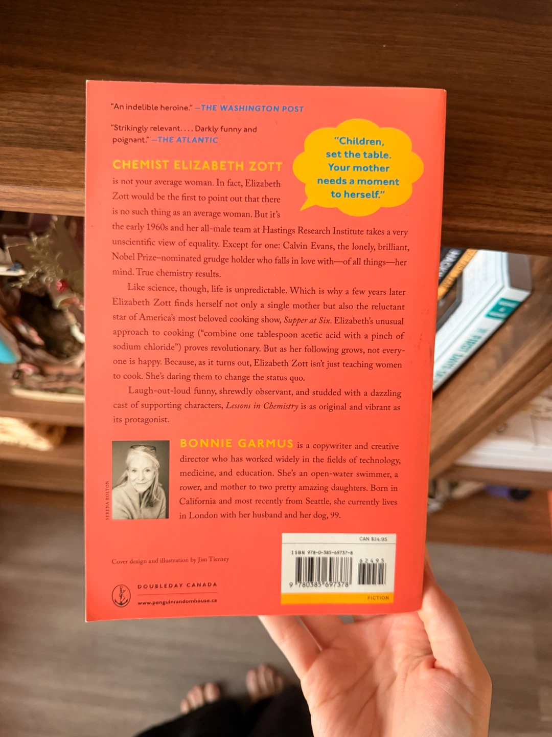 Lessons in Chemistry – Bonnie Garmus (paperback) - photo 2