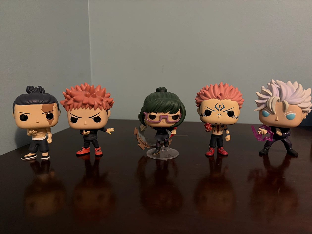 Jujutsu kaisen funko pops (no boxes)
