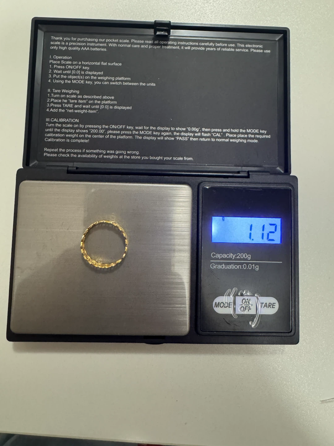 18K Gold Ring