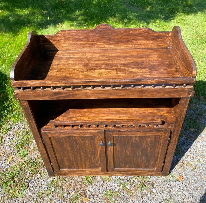 Vintage Solid Wood Water Bar / Cabinet (CAN DELIVER) - photo 5