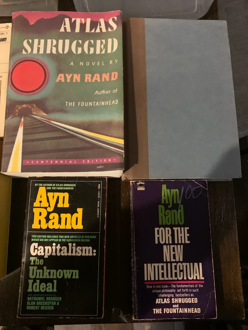 Collection of (10) Ayn Rand Books $7 each!!! - photo 3