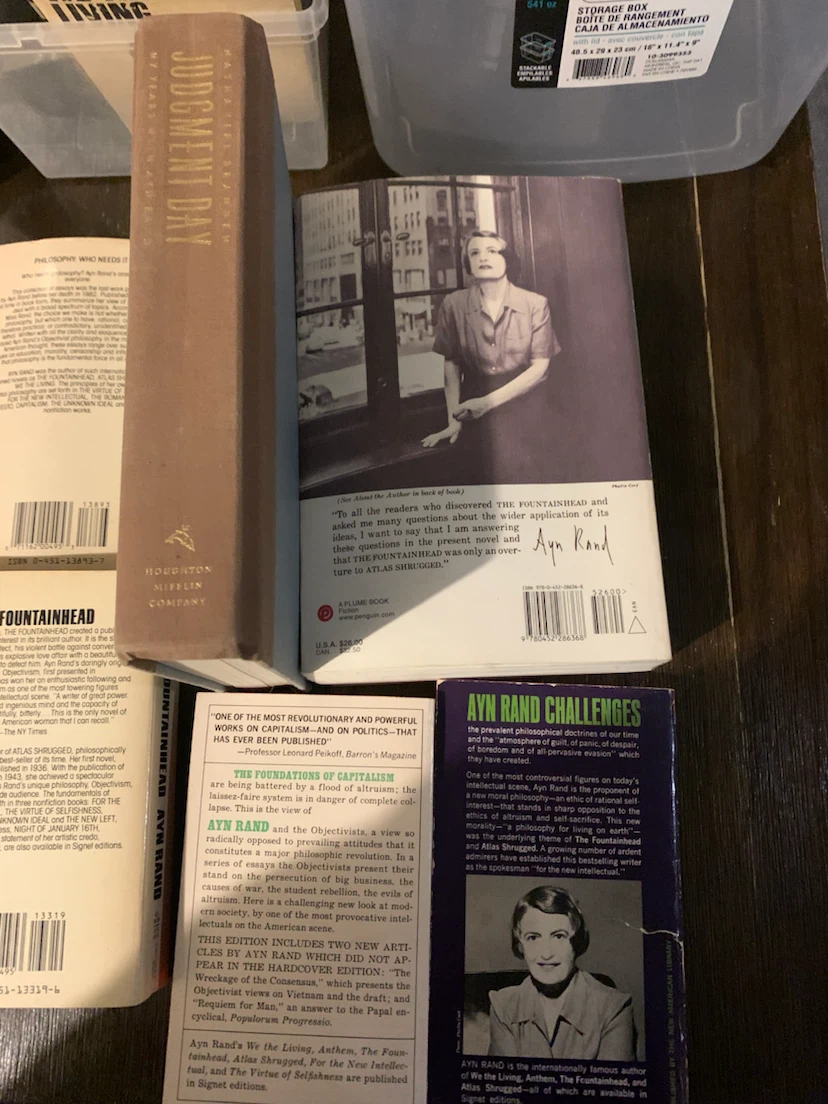 Collection of (10) Ayn Rand Books $7 each!!! - photo 5
