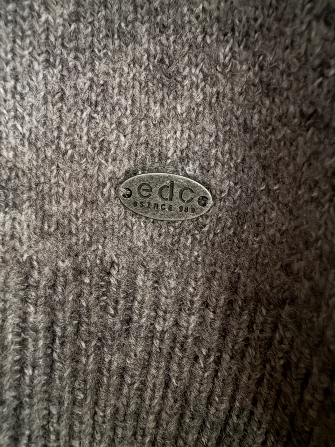 EDC Grey Snowflake Sweater Size S - photo 3