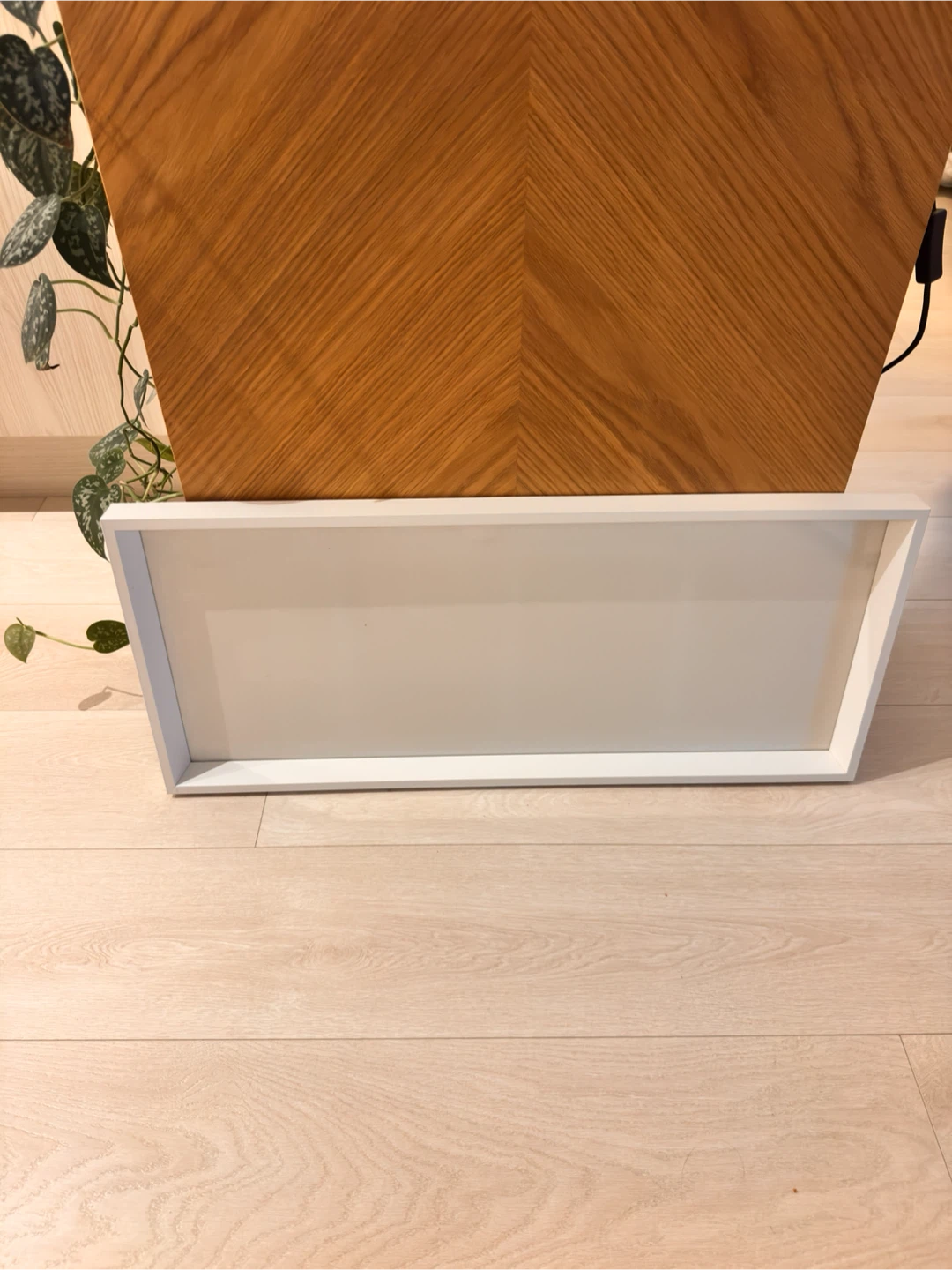 White Picture Frame 12.5”x28.5”