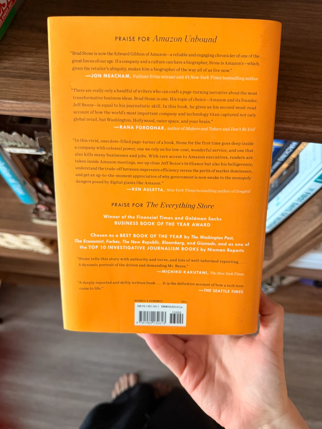 Amazon Unbound – Brad Stone (hardcover) - photo 2