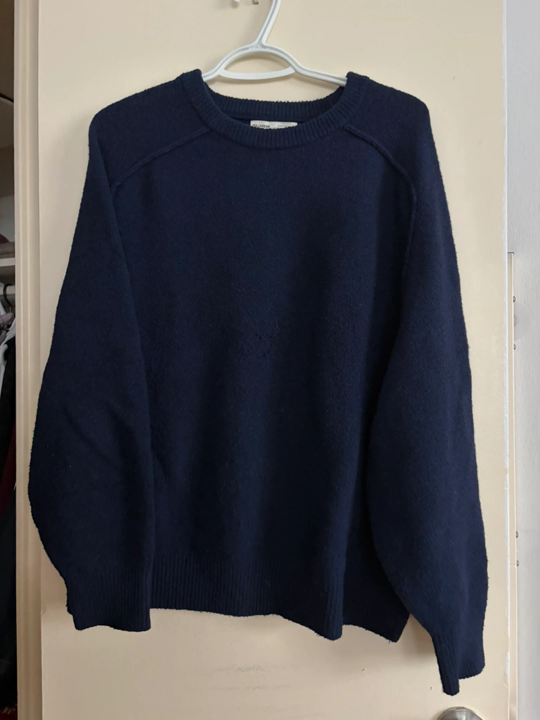 Pull & Bear Navy Blue Sweater