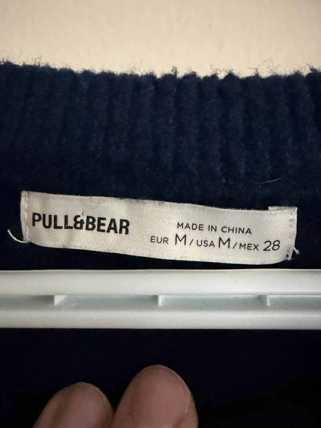 Pull & Bear Navy Blue Sweater - photo 2