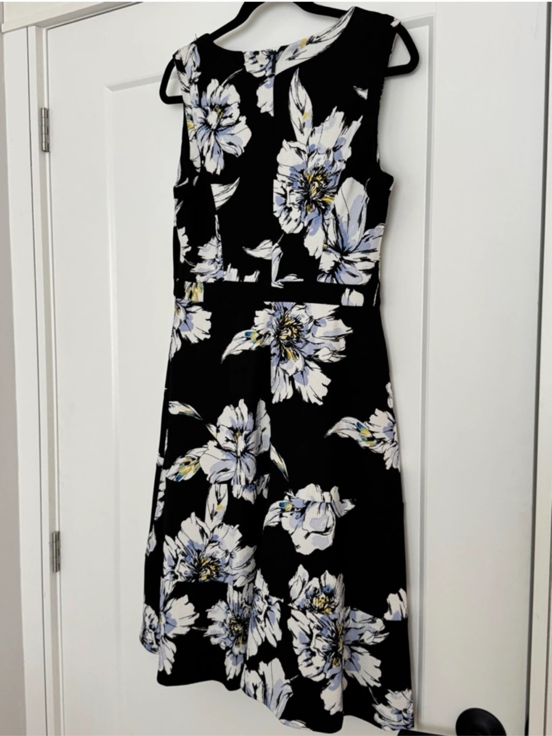 Karl Lagerfeld Paris Floral Fit & Flare Dress - photo 3