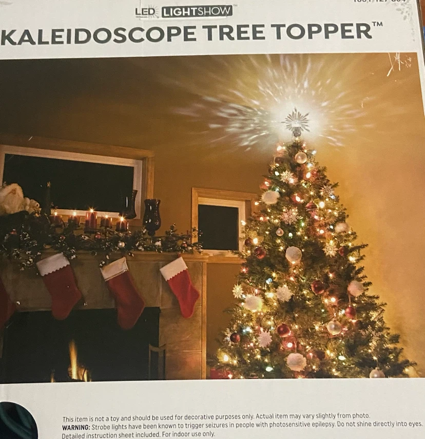 Moving sale -Christmas tree and Christmas light topper - photo 2