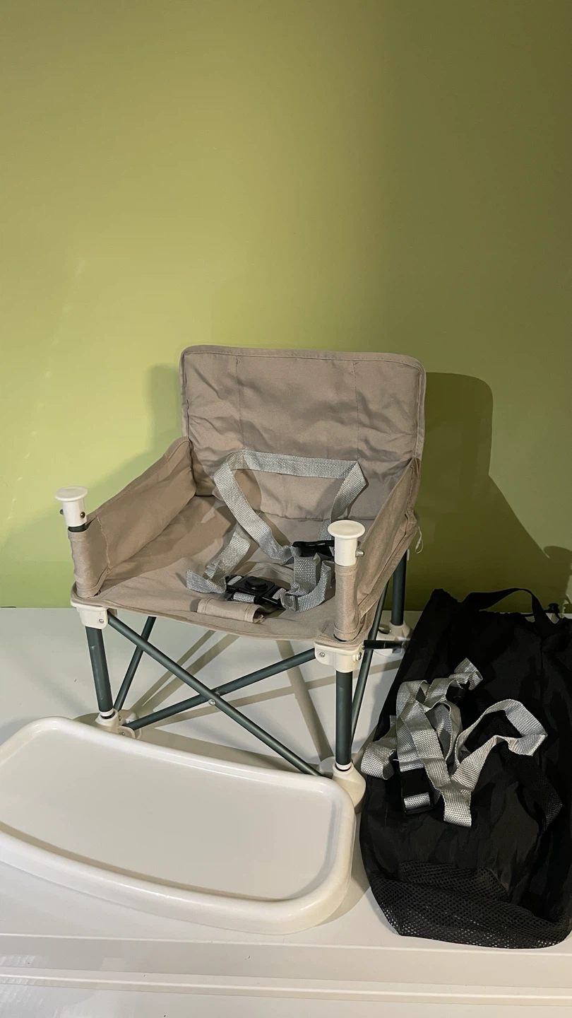 Baby Camping Beach Chair w/Tray - photo 2