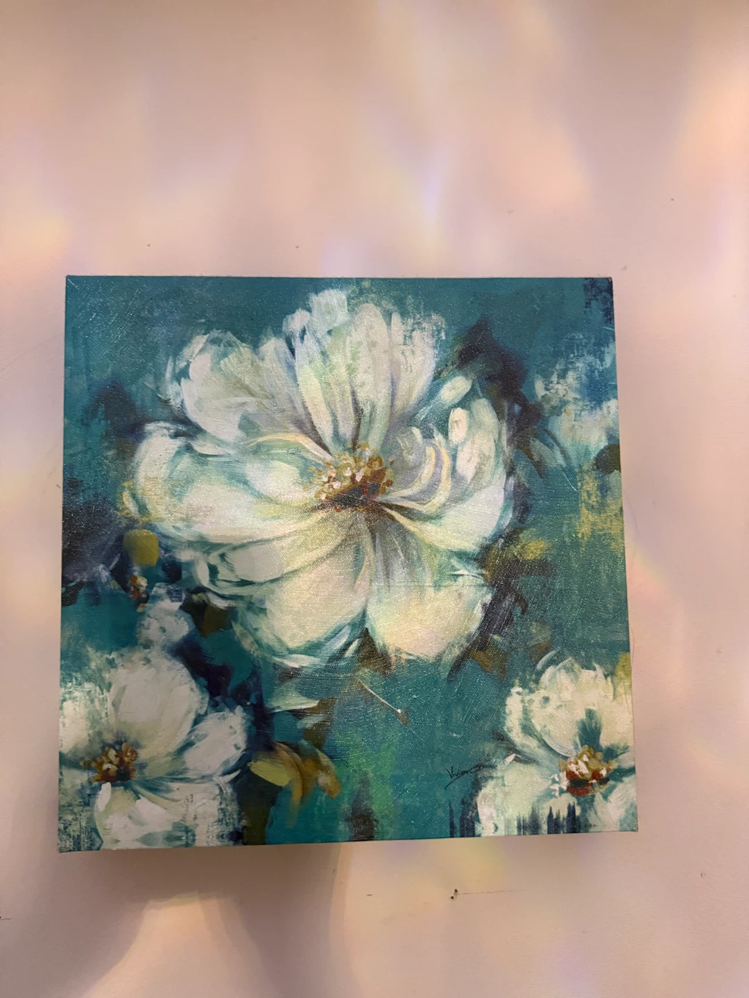 Abstract Floral Canvas Wall Art - 2
