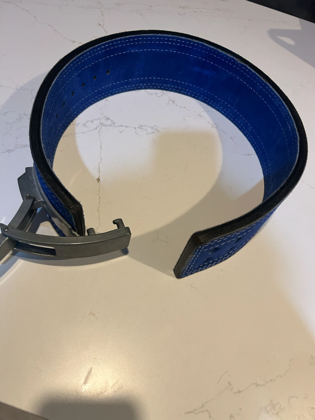 Inner Strength Powerlifting Lever Belt – Royal Blue - photo 3