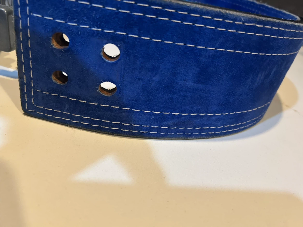 Inner Strength Powerlifting Lever Belt – Royal Blue - photo 5