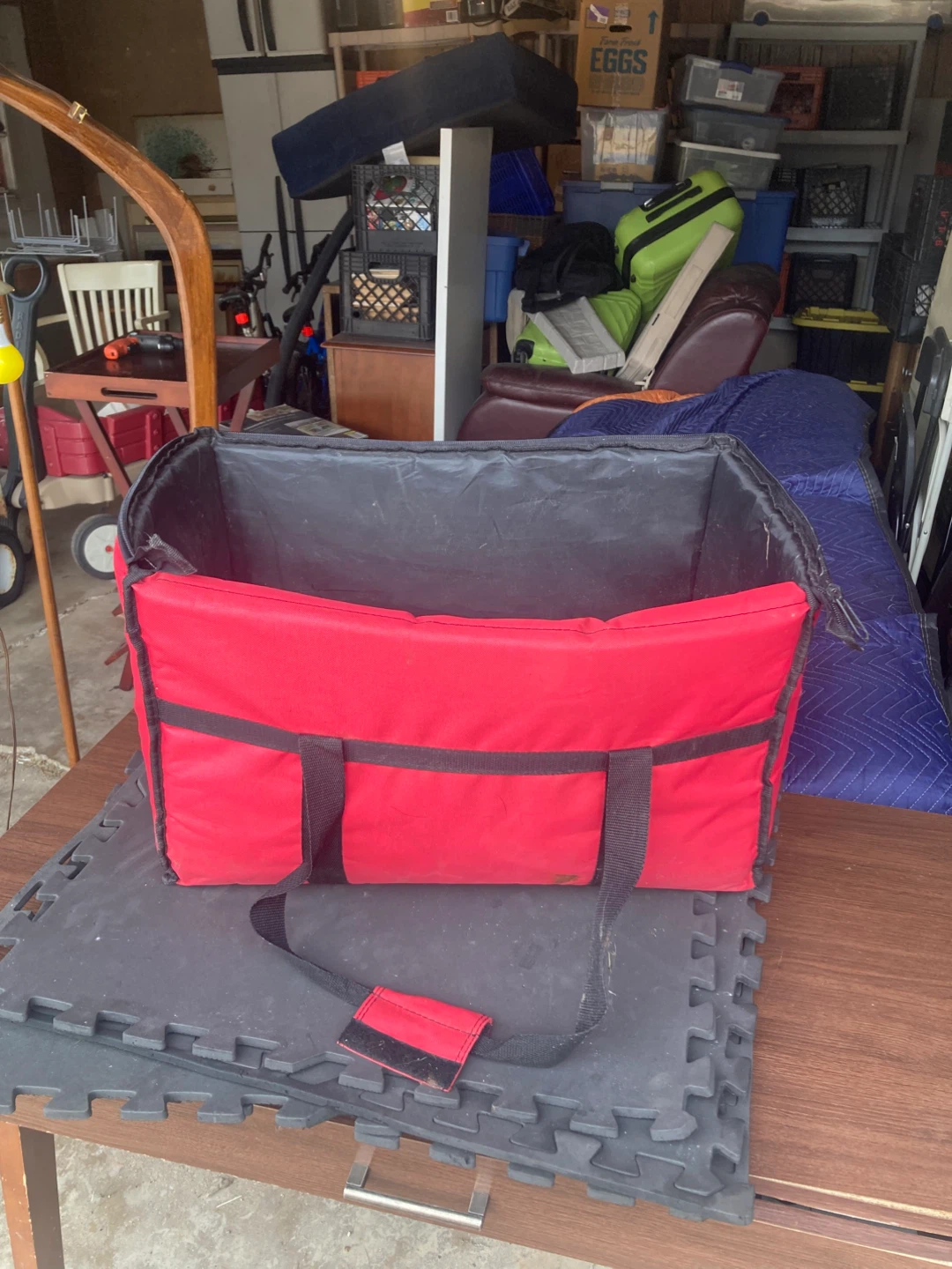 Red Insulated Cooler Bag - photo 2