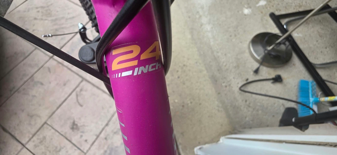 Pink Kids Mountain Bike - 24 Inch - photo 3