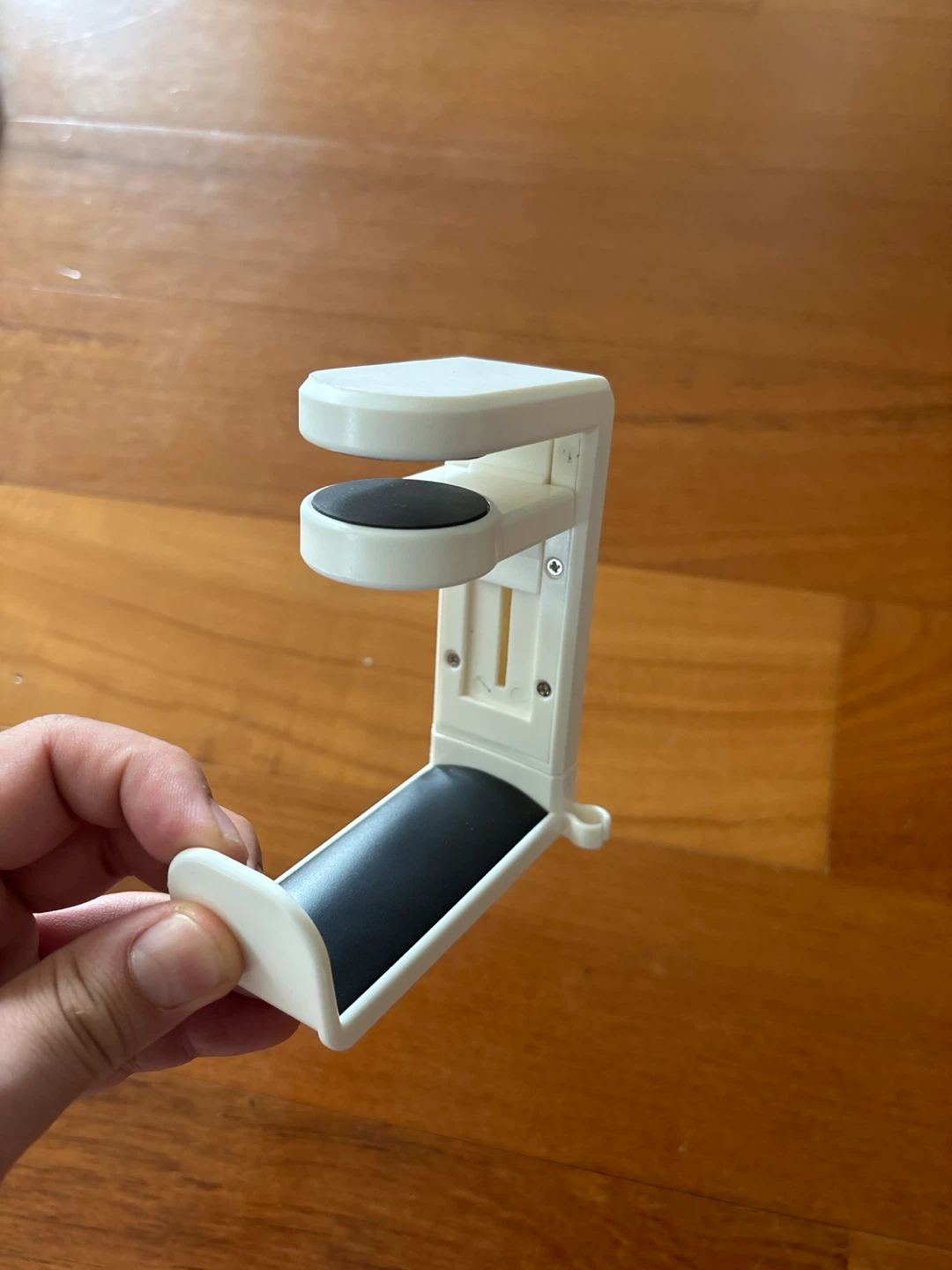 White Headphone Hanger Clip