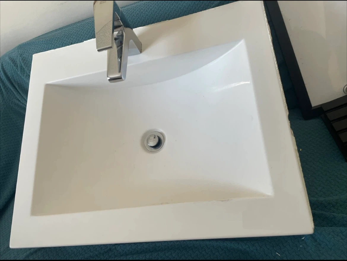 Bathroom Sink with Faucet