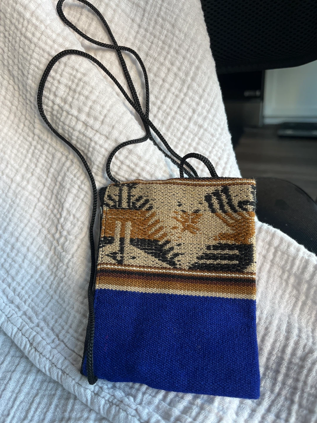 Woven Pouch with Shoulder Strap - photo 2