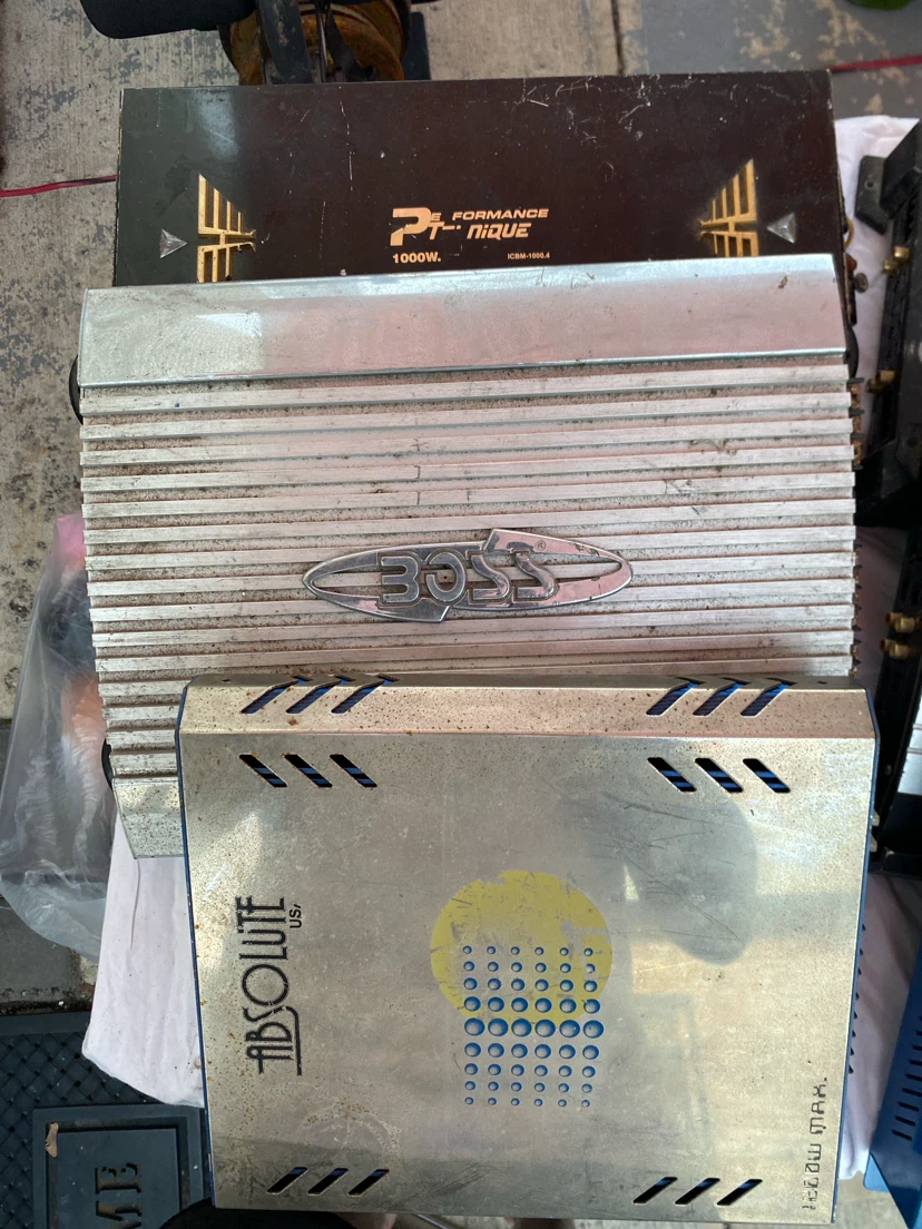 Car Audio Amplifiers - Boss, Absolute, Pyramid, JBL, Interfire - photo 3