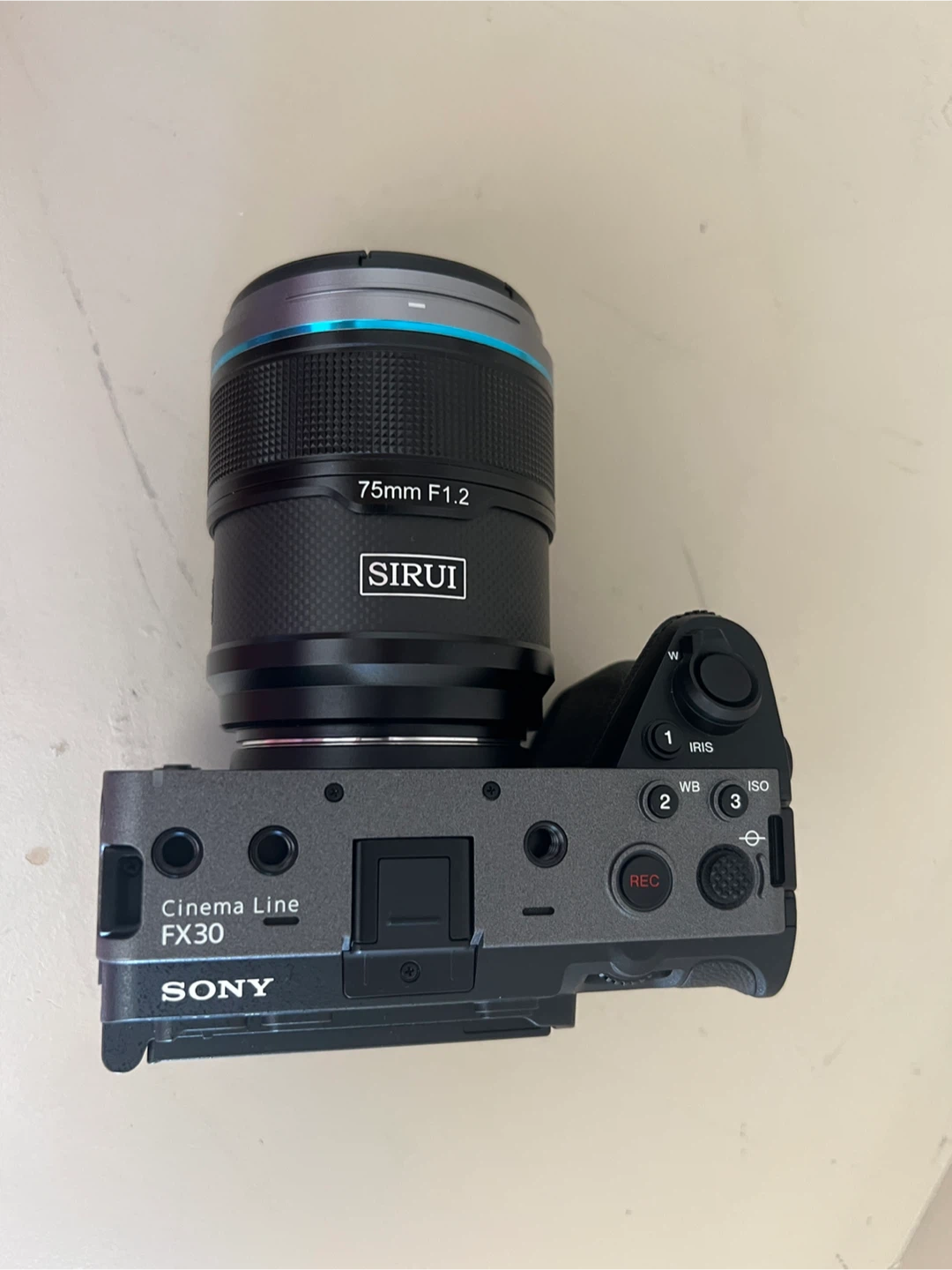 Sony Cinema Line FX30 Camera with Sirui 75mm f/1.2 Lens - photo 2