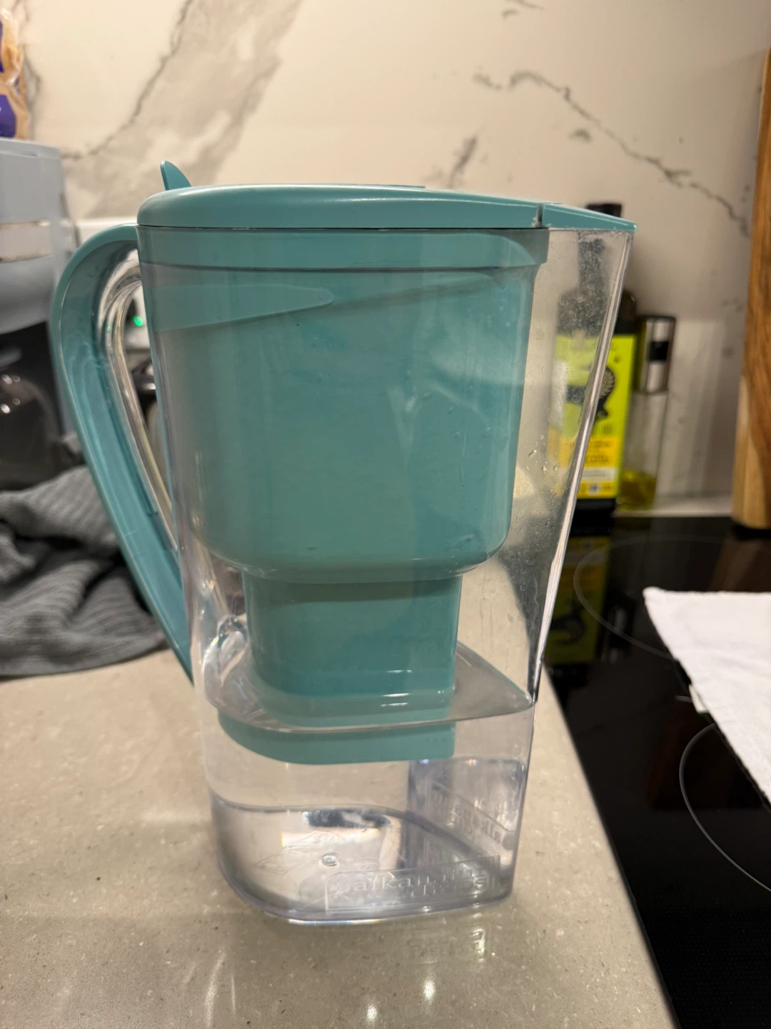 Alkanatur Drops Water Filter Pitcher in Turquoise