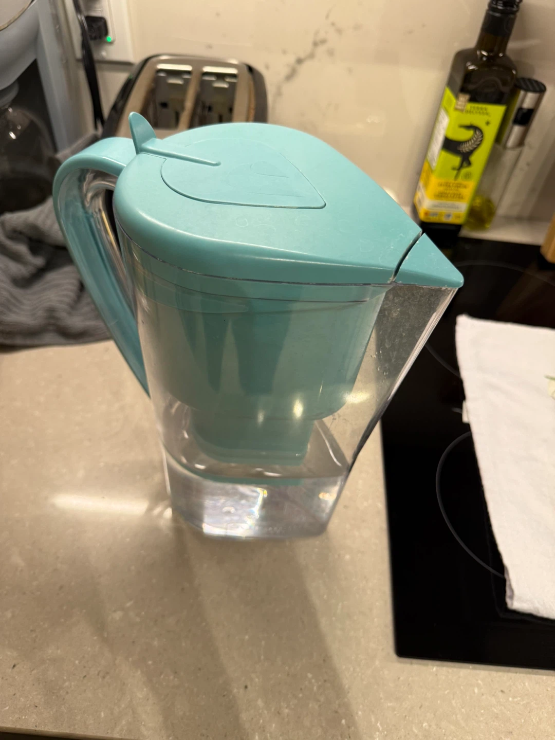 Alkanatur Drops Water Filter Pitcher in Turquoise - photo 2