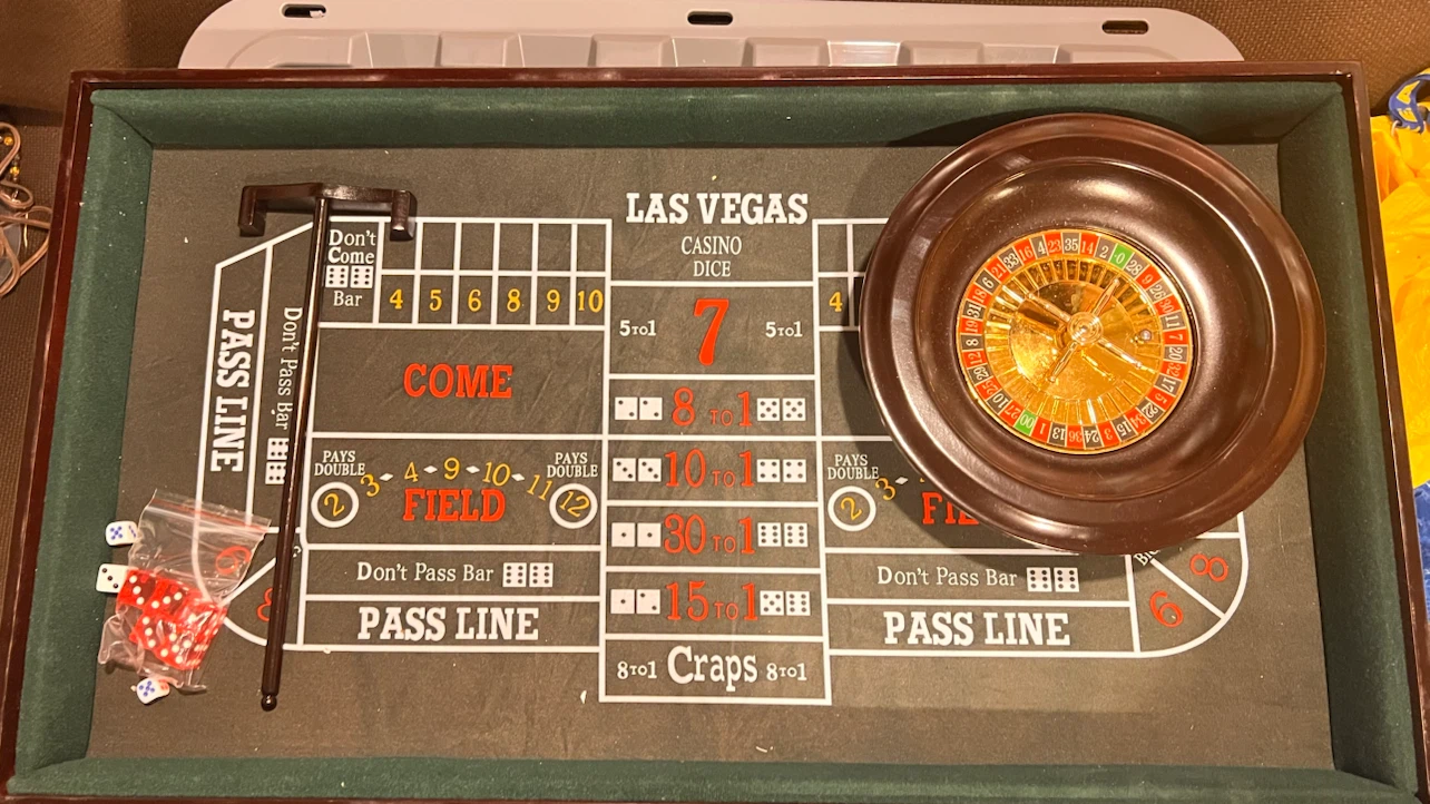 Wooden Multi Game Casino Set