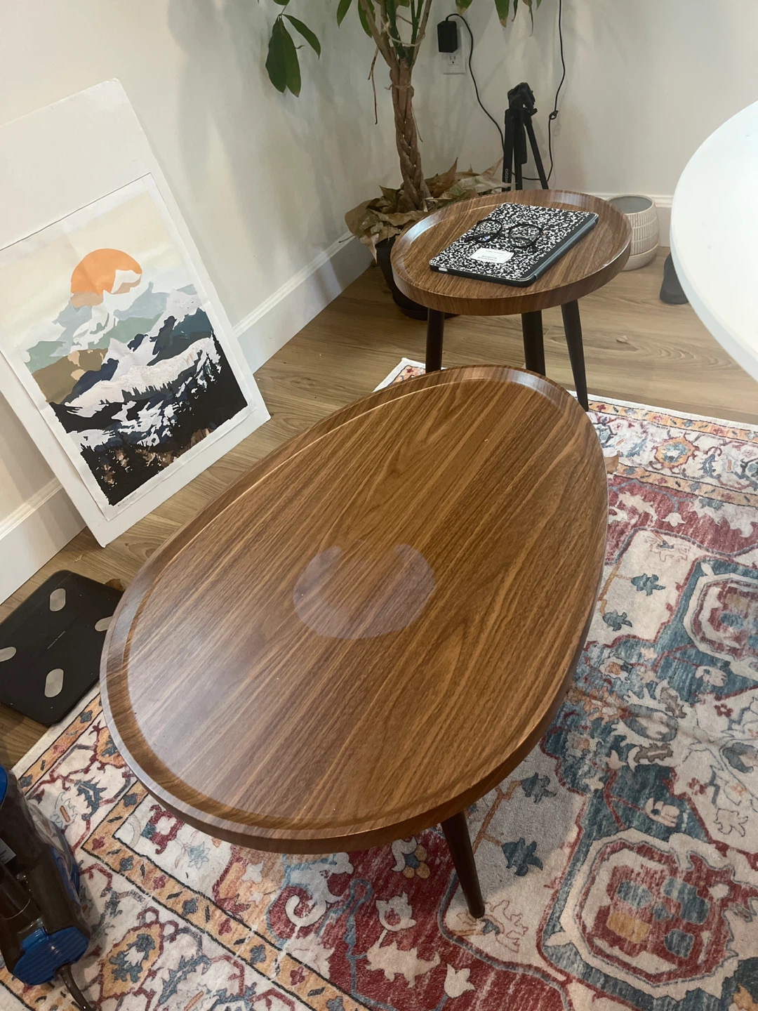 Wood Nesting Side Tables (Set of 2) - photo 3