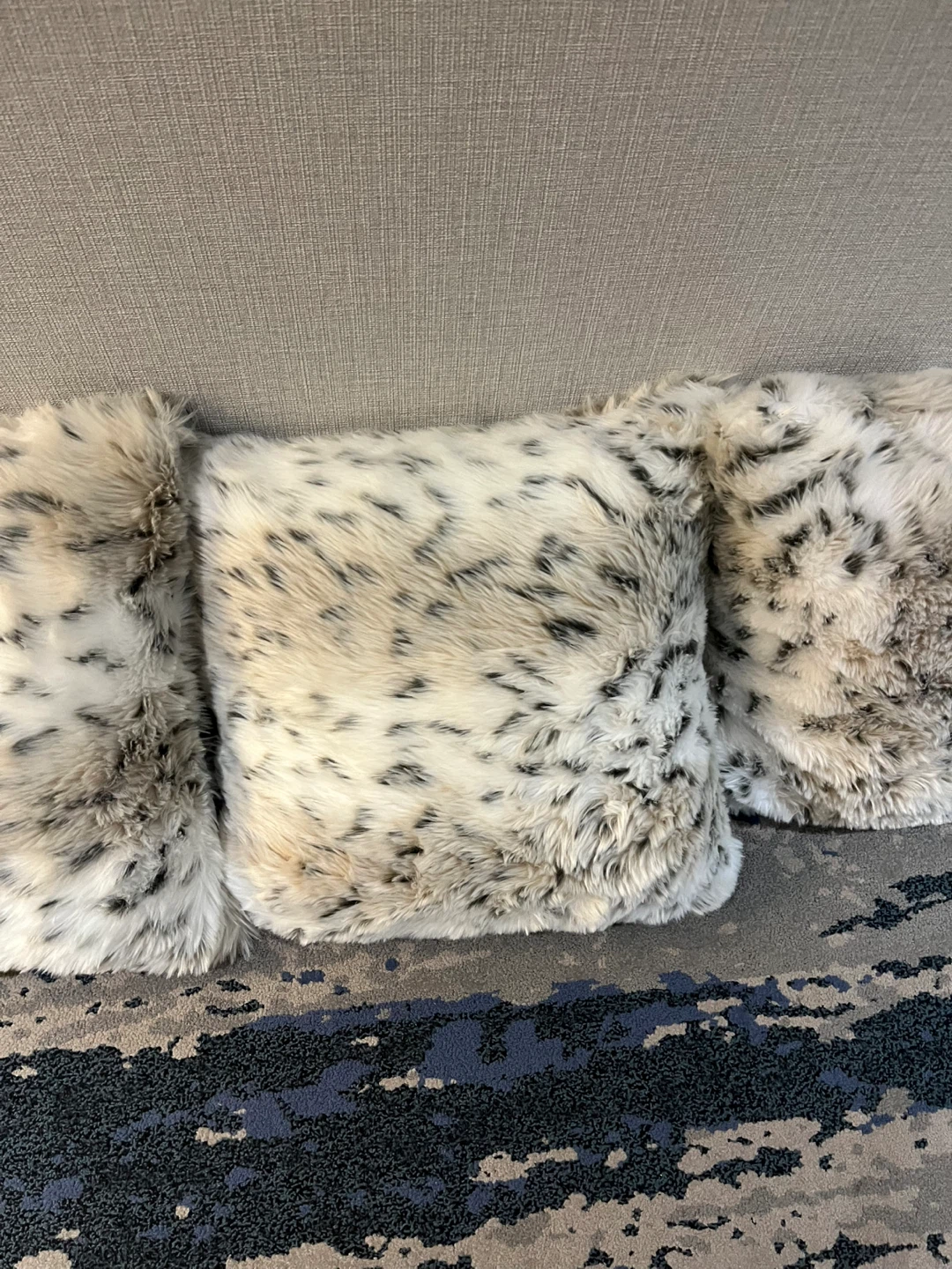 Set of 3 Samantha Pynn Faux Fur  - Super Soft & Cozy!