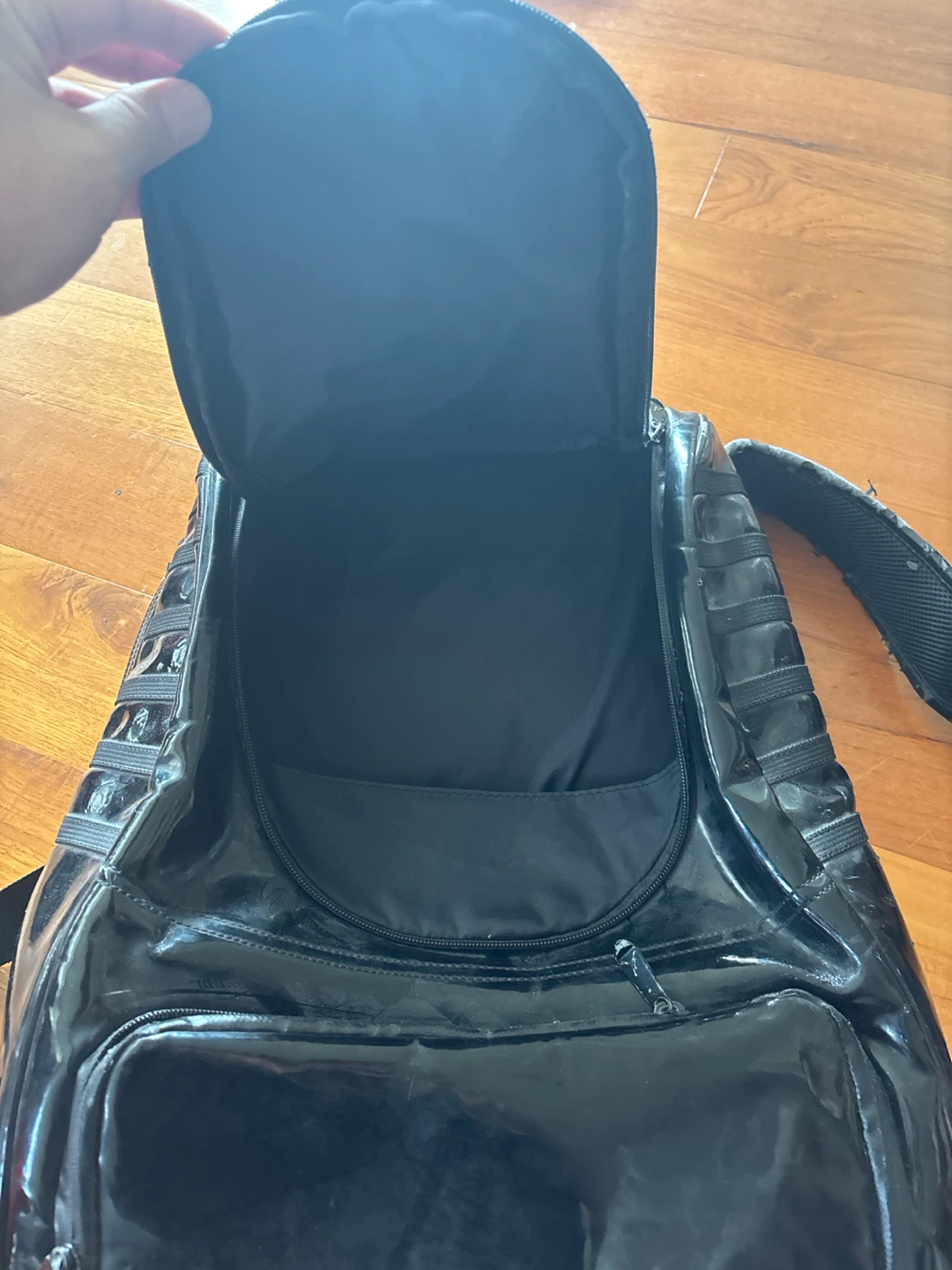 Black Jordan "23" Backpack so old - photo 2