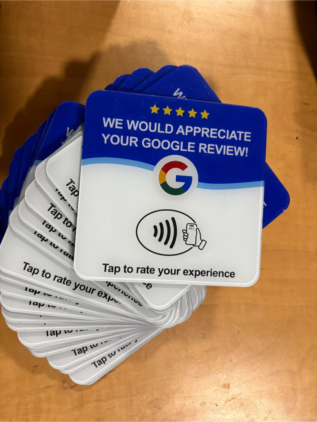Google Review Tap Cards - Pack of 22