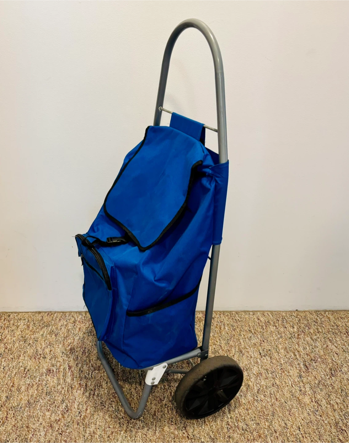 🛒 FREE — Rolling Shopping/Grocery Cart - photo 3