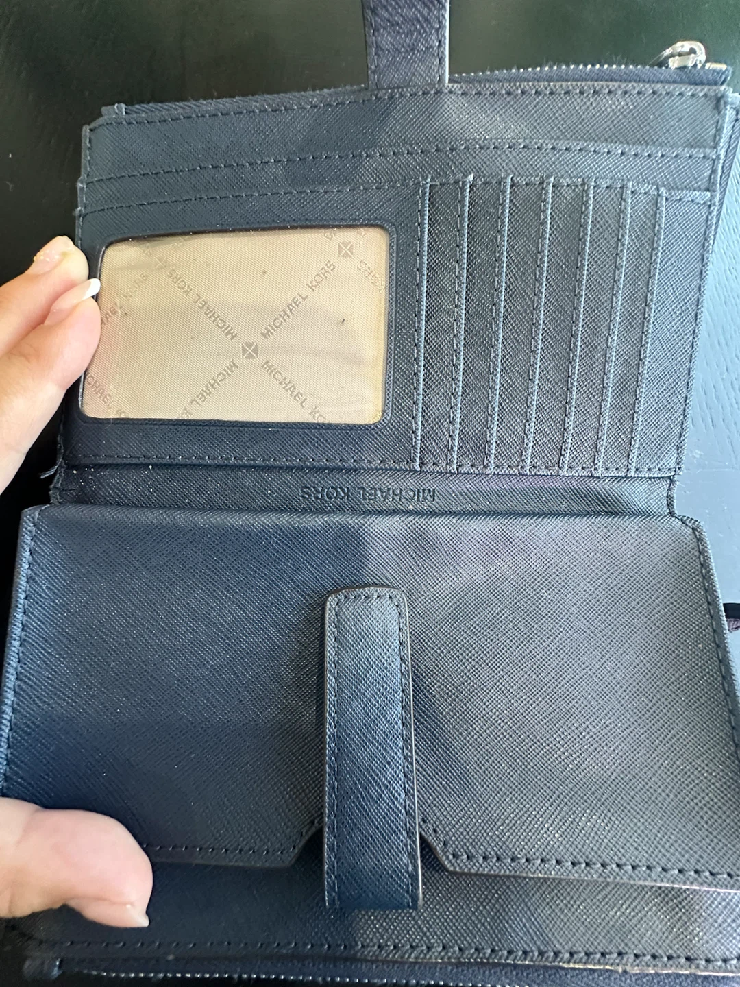 Michael Kors Saffiano Leather Wristlet Wallet - photo 3