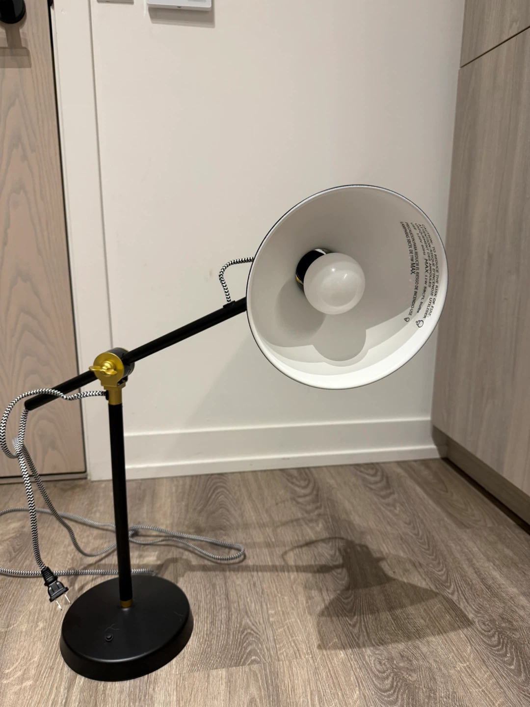 IKEA RANARP Work Lamp in Black - photo 2
