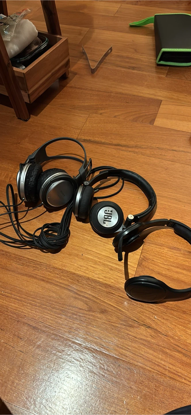 Sony, JBL, and Logitech Headphones Bundle