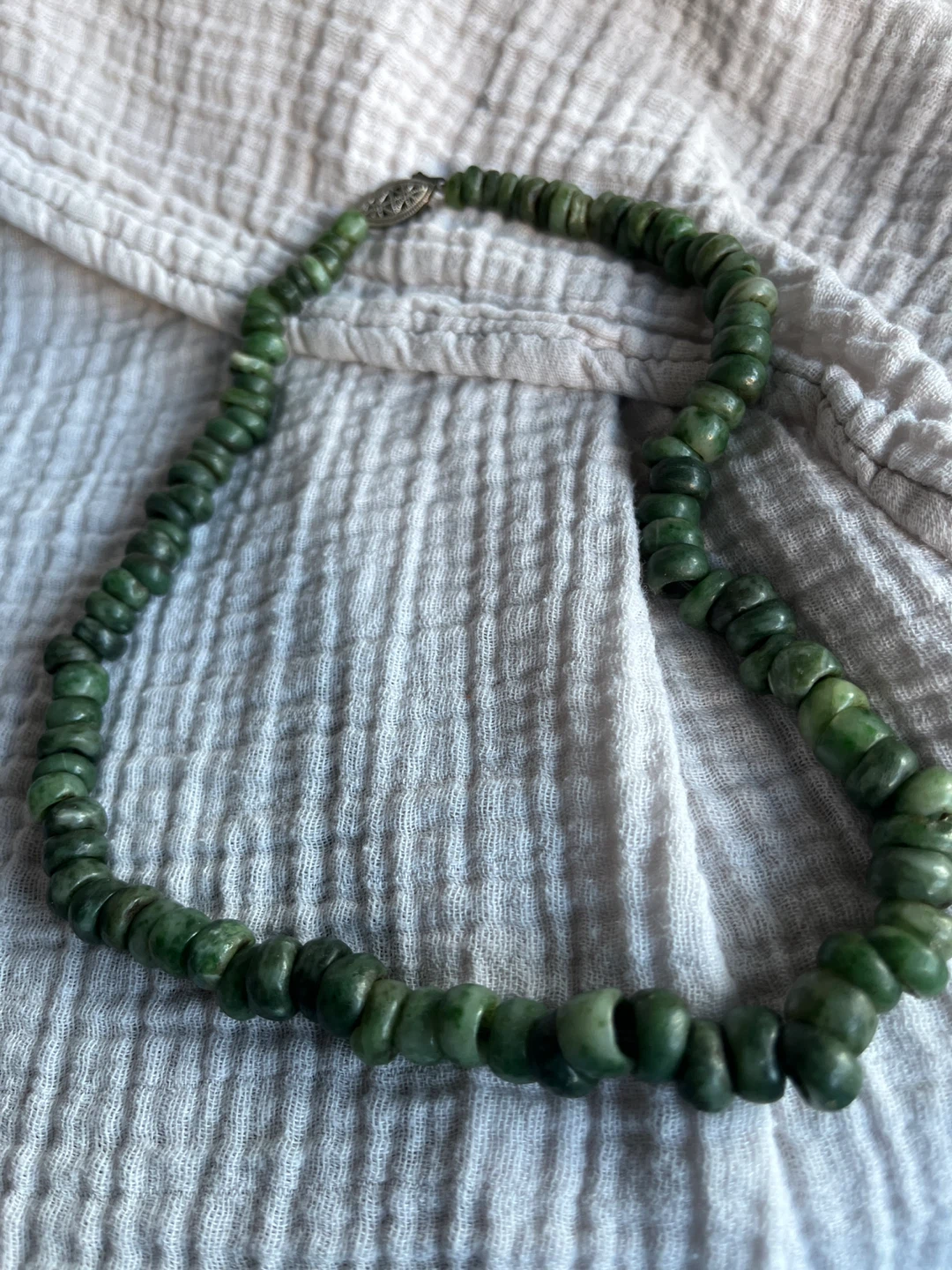 JADE&Sterling Silver Clasp