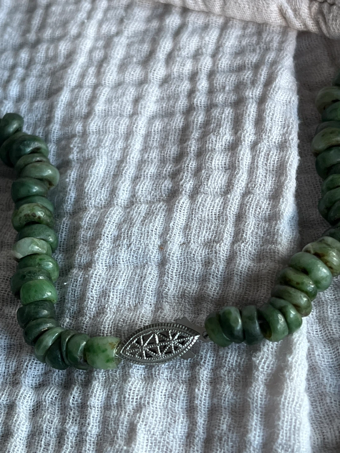 JADE&Sterling Silver Clasp - photo 2