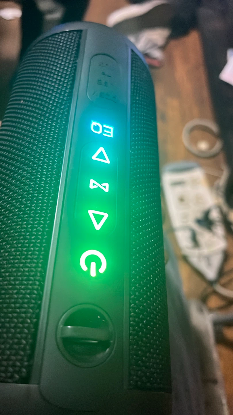 Black Portable Bluetooth Speaker